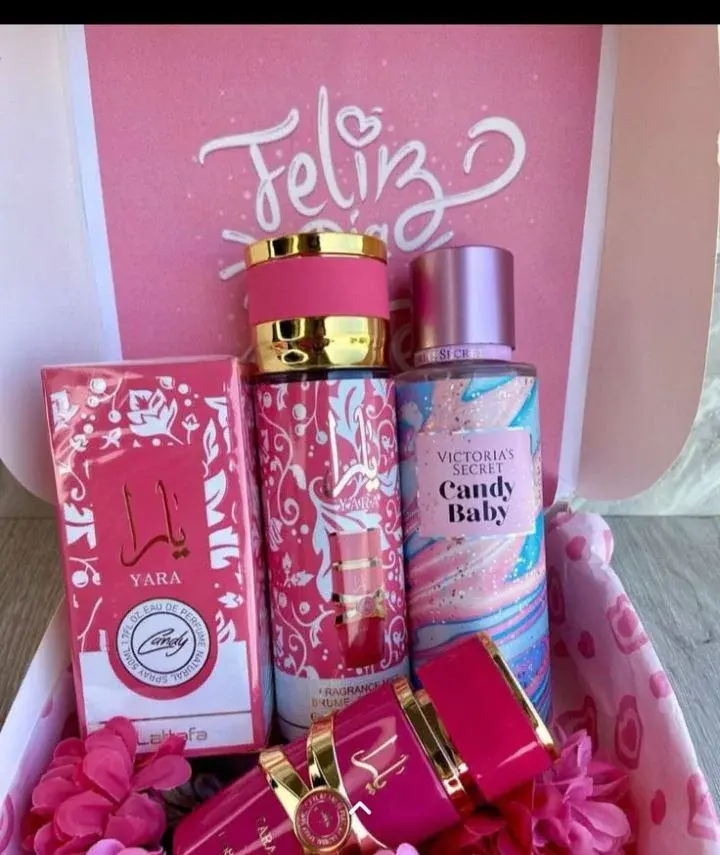 Luxury Pink Fragrance Gift Box